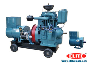 Diesel Engine Generators Air Water Cooled Generators Silent Generators Double Cylinder Electricity Generator manufacturers exporters India Punjab Ludhiana